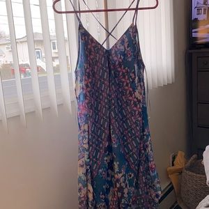 Handkerchief floral dress